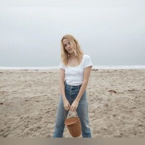 Doen Brigitte Tee in Salt - XS